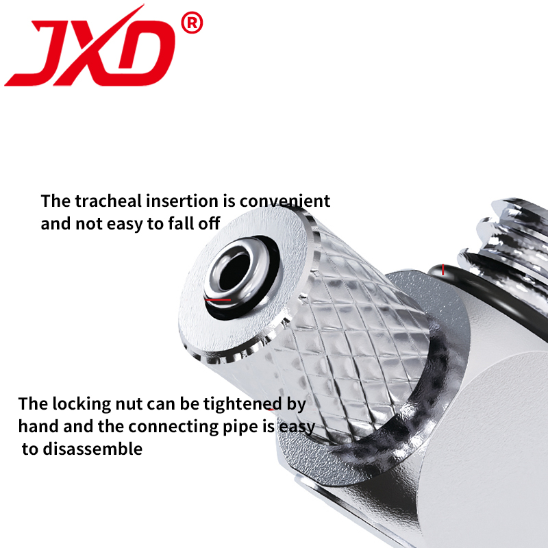 JXD Conector neumático de acer - Compression Fitting Brass reseña y precio
