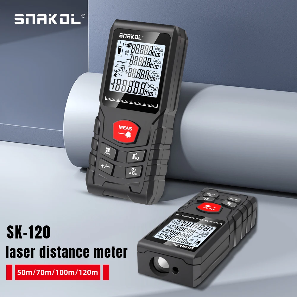 SNAKOL SK-120 Medidor de Dista - Stanley Tape 25Ft reseña y precio
