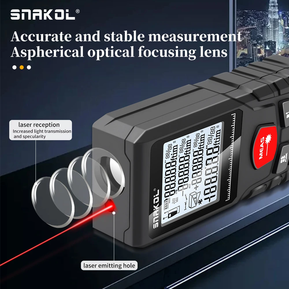SNAKOL SK-120 Medidor de Dista - Stanley Tape 25Ft reseña y precio